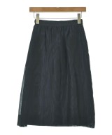 GIORGIO ARMANI（ジョルジオアルマーニ）ひざ丈スカート 紺 サイズ:38(S位) レディース/2200639542058