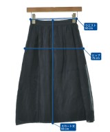 GIORGIO ARMANI（ジョルジオアルマーニ）ひざ丈スカート 紺 サイズ:38(S位) レディース/2200639542058