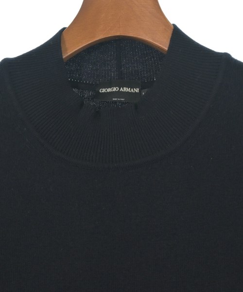 GIORGIO ARMANI（ジョルジオアルマーニ）ニット・セーター 黒 サイズ:56(XXXL位) メンズ/2200635731036