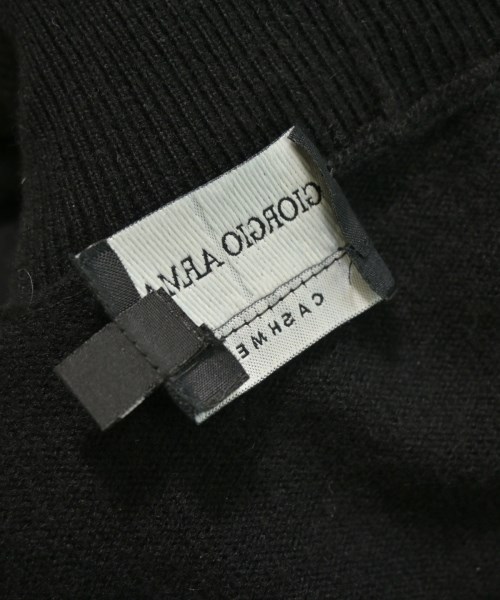 GIORGIO ARMANI（ジョルジオアルマーニ）ニット・セーター 黒 サイズ:56(XXXL位) メンズ/2200635731043