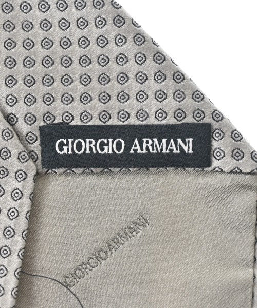 GIORGIO ARMANI（ジョルジオアルマーニ）ネクタイ グレー サイズ:- メンズ/2200640815035