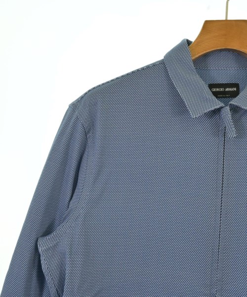 GIORGIO ARMANI（ジョルジオアルマーニ）カジュアルシャツ 青 サイズ:39(M位) メンズ/2200643622036