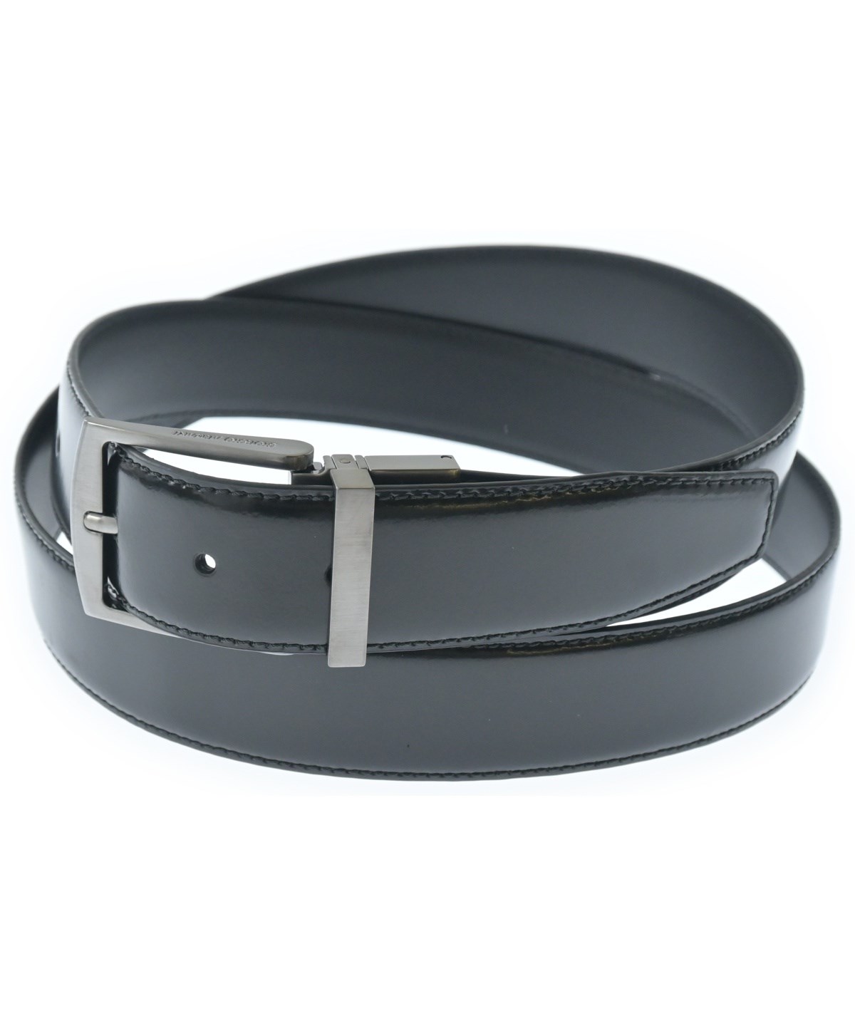 未使用 GIORGIO ARMANI ジョルジオアルマーニ メッシュ ベルト GIORGIO ARMANI（ジョルジオアルマーニ）ベルト 黒 サイズ:- メンズ