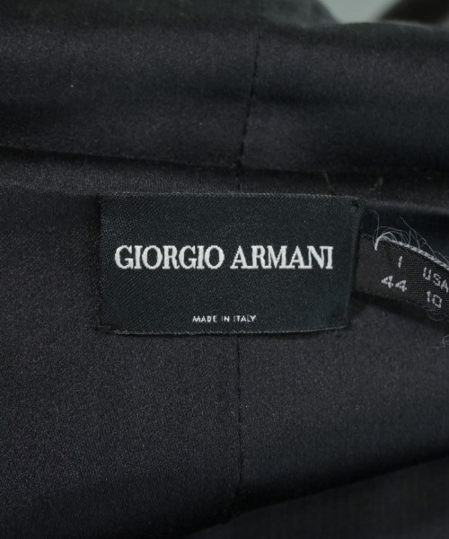 GIORGIO ARMANI（ジョルジオアルマーニ）ジャケット 黒 サイズ:44(L位) レディース/2200625163489