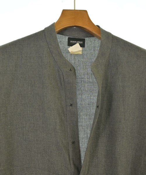GIORGIO ARMANI（ジョルジオアルマーニ）カジュアルシャツ グレー サイズ:39(M位) メンズ/2200632774395