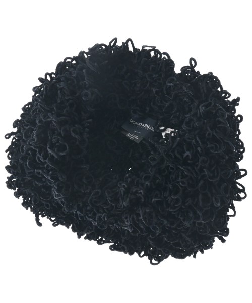 GIORGIO ARMANI(ジョルジオアルマーニ)マフラー 黒 サイズ:-/2200632774746