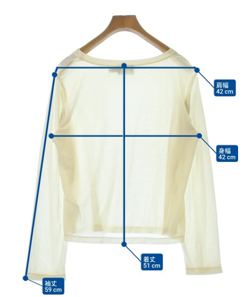 GIORGIO ARMANI（ジョルジオアルマーニ）Tシャツ・カットソー 白 サイズ:40(M位) レディース/2200633034214