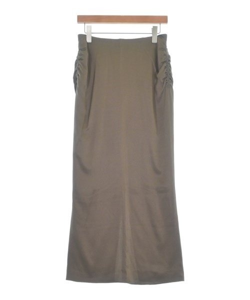 GIORGIO ARMANI(ジョルジオアルマーニ)ロング・マキシ丈スカート 茶 サイズ:42(M位)/2200642089045