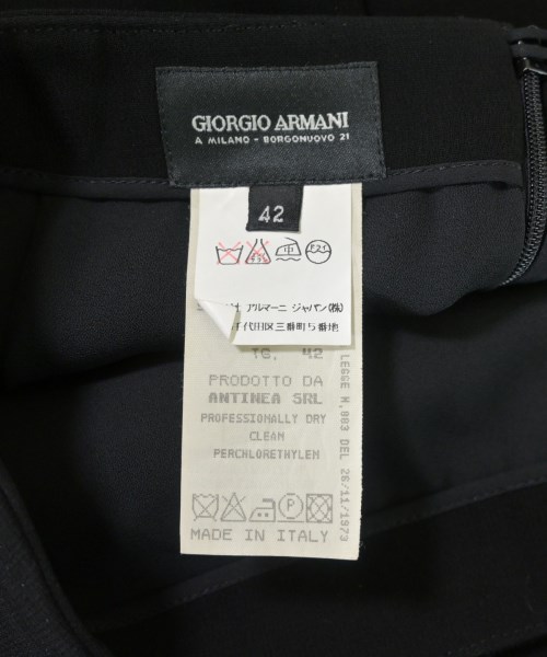 GIORGIO ARMANI（ジョルジオアルマーニ）ロング・マキシ丈スカート 黒 サイズ:42(M位) レディース/2200642089052