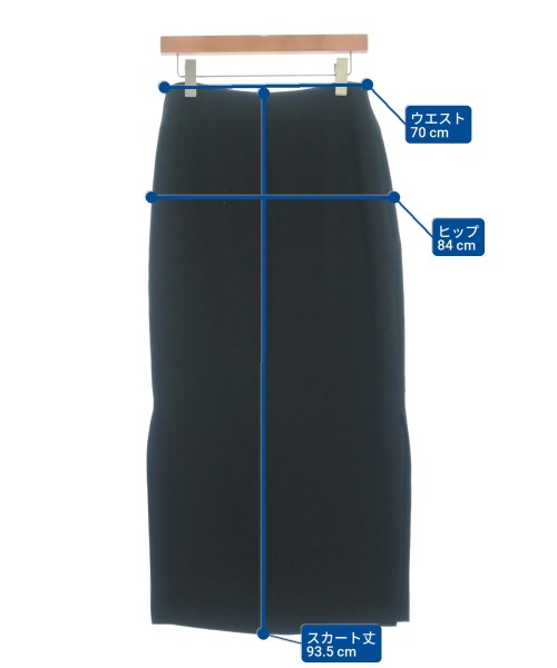 GIORGIO ARMANI（ジョルジオアルマーニ）ロング・マキシ丈スカート 黒 サイズ:42(M位) レディース/2200642089052