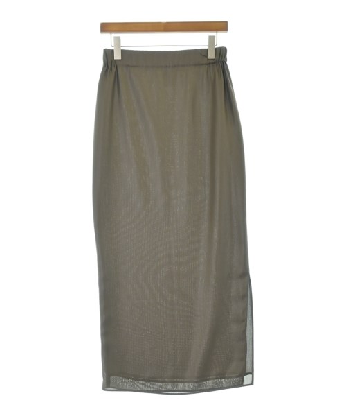 GIORGIO ARMANI(ジョルジオアルマーニ)ロング・マキシ丈スカート 茶 サイズ:38(S位)/2200642089205