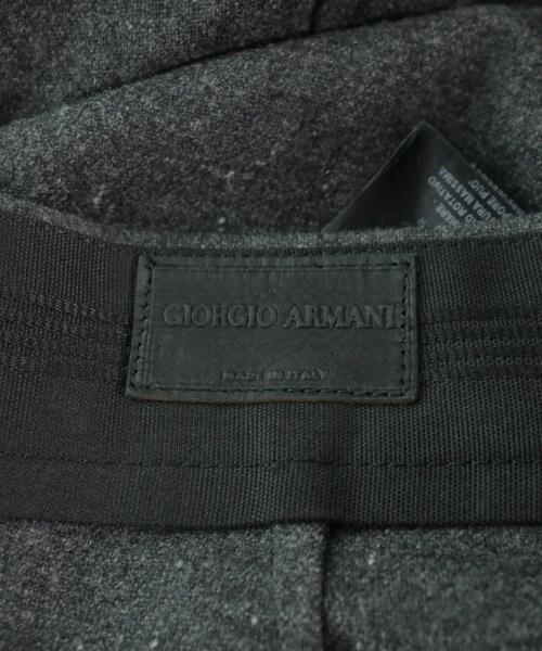 GIORGIO ARMANI（ジョルジオアルマーニ）スラックス グレー サイズ:50(XL位) メンズ/2200644085076