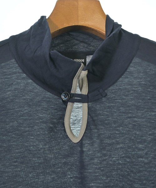 GIORGIO ARMANI（ジョルジオアルマーニ）Tシャツ・カットソー 紺 サイズ:50(XL位) メンズ/2200644085137