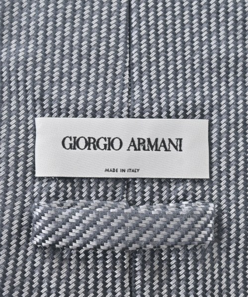GIORGIO ARMANI（ジョルジオアルマーニ）ネクタイ グレー サイズ:- メンズ/2200644085175