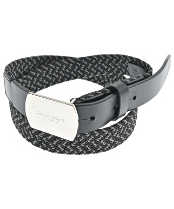 GIORGIO ARMANI（ジョルジオアルマーニ）ベルト 黒 サイズ:80 メンズ