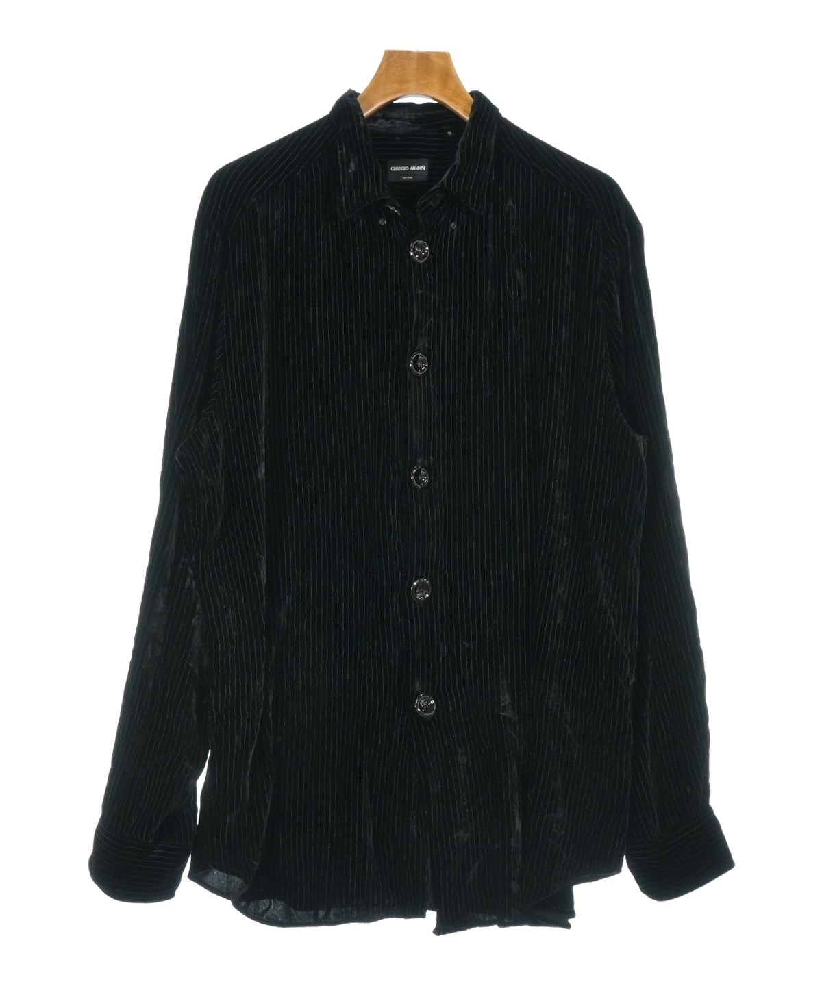 GIORGIO ARMANI（ジョルジオアルマーニ）カジュアルシャツ 黒