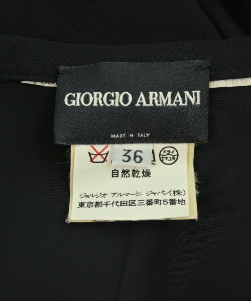 GIORGIO ARMANI（ジョルジオアルマーニ）その他 黒 サイズ:36(XS