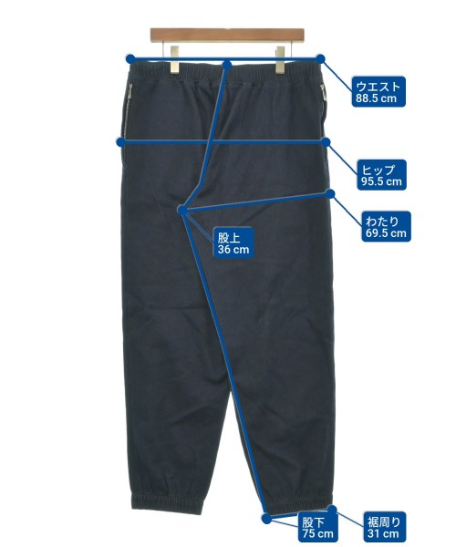 GIORGIO ARMANI（ジョルジオアルマーニ）スウェットパンツ 紺 サイズ:50(XL位) メンズ/2200621825107