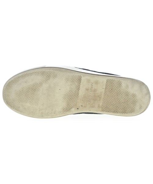 GIORGIO ARMANI（ジョルジオアルマーニ）スニーカー 黒 サイズ:7(26cm位) メンズ/2200622216041