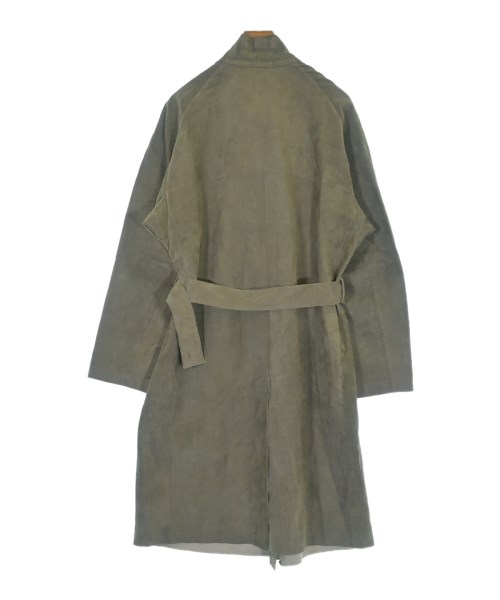 GIORGIO ARMANI（ジョルジオアルマーニ）トレンチコート カーキ サイズ:48(L位) メンズ/2200625089017