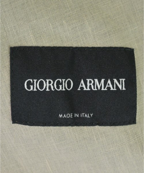 GIORGIO ARMANI（ジョルジオアルマーニ）トレンチコート カーキ サイズ:48(L位) メンズ/2200625089017