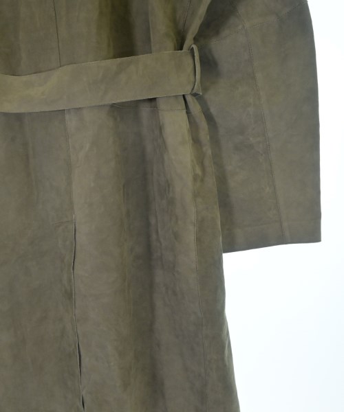 GIORGIO ARMANI（ジョルジオアルマーニ）トレンチコート カーキ サイズ:48(L位) メンズ/2200625089017