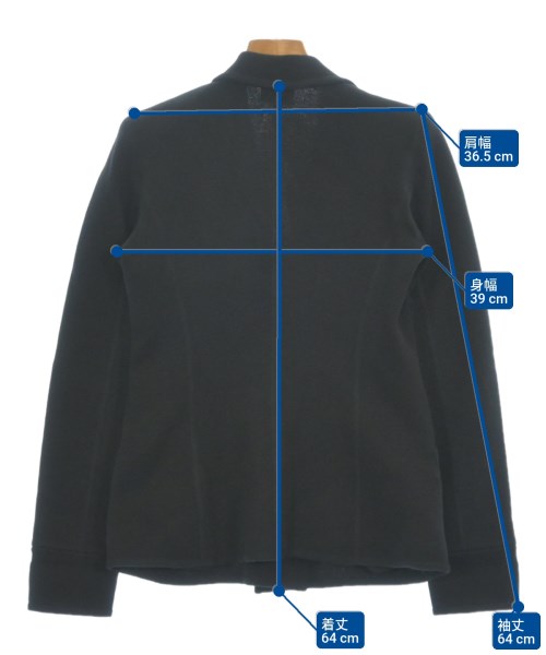 GIORGIO ARMANI（ジョルジオアルマーニ）カジュアルジャケット 黒 サイズ:38(S位) レディース/2200627757013