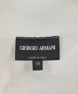 GIORGIO ARMANI（ジョルジオアルマーニ）ポロシャツ 白 サイズ:50(XL位) メンズ/2200629003194