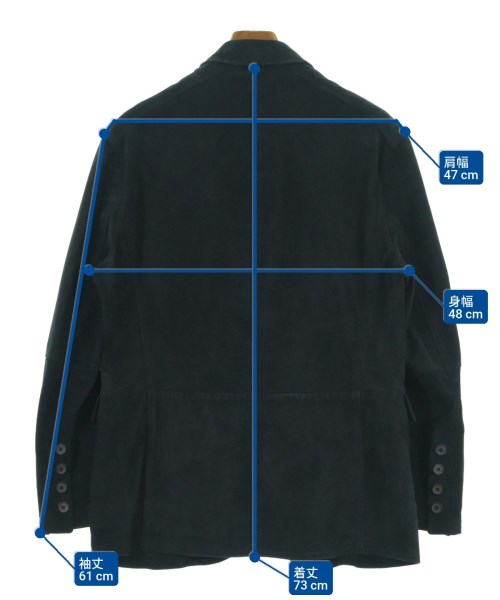 GIORGIO ARMANI（ジョルジオアルマーニ）ブルゾン 紺 サイズ:50(XL位) メンズ/2200629023017