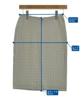 GIORGIO ARMANI（ジョルジオアルマーニ）ひざ丈スカート グレー サイズ:38(S位) レディース/2200625754045