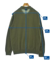 GIORGIO ARMANI（ジョルジオアルマーニ）ニット・セーター カーキ サイズ:56(XXL位) メンズ/2200629980419