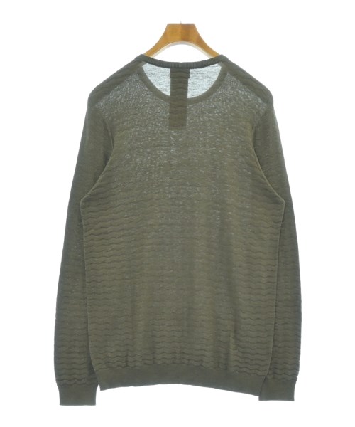 GIORGIO ARMANI（ジョルジオアルマーニ）ニット・セーター グレー サイズ:48(L位) メンズ/2200629028074