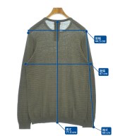 GIORGIO ARMANI（ジョルジオアルマーニ）ニット・セーター グレー サイズ:48(L位) メンズ/2200629028074