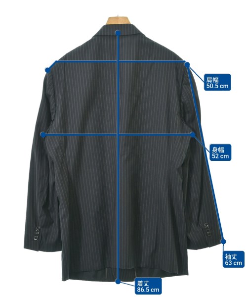 GIORGIO ARMANI（ジョルジオアルマーニ）ビジネス グレー サイズ:58/58(XXXXXL位) メンズ/2200629357051