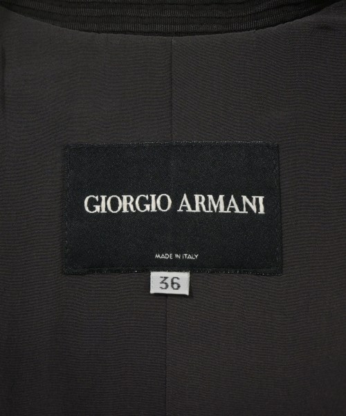GIORGIO ARMANI（ジョルジオアルマーニ）カジュアルジャケット 黒 サイズ:36(XS位) レディース/2200632484119