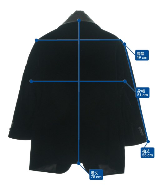 GIORGIO ARMANI（ジョルジオアルマーニ）テーラードジャケット 紺 サイズ:54(XXXL位) メンズ/2200630220092