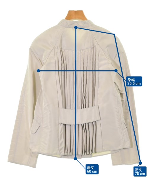 GIORGIO ARMANI（ジョルジオアルマーニ）カジュアルジャケット ベージュ サイズ:36(XS位) レディース/2200632783014