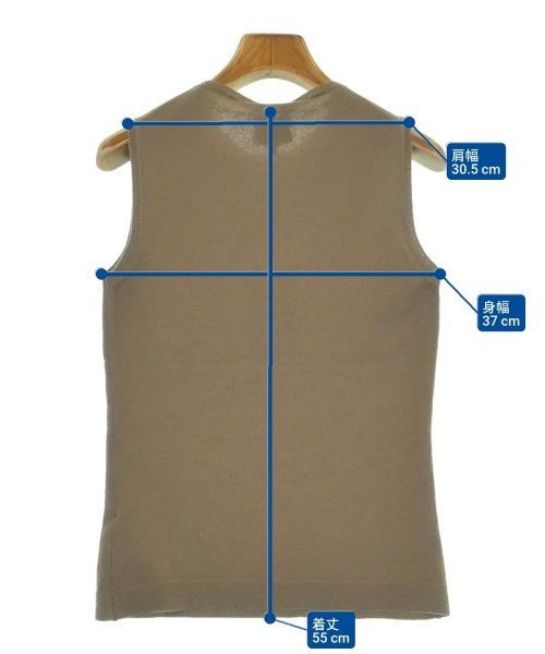 GIORGIO ARMANI（ジョルジオアルマーニ）ニット・セーター 茶 サイズ:40(M位) レディース/2200630146323