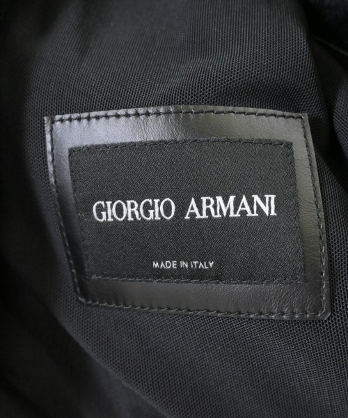 GIORGIO ARMANI（ジョルジオアルマーニ）ムートンコート 紺 サイズ:52(XXL位) メンズ/2200612211018