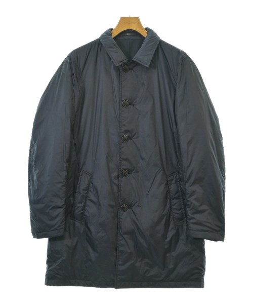 GIORGIO ARMANI（ジョルジオアルマーニ）ステンカラーコート 紺 サイズ:50(XL位) メンズ/2200612794047