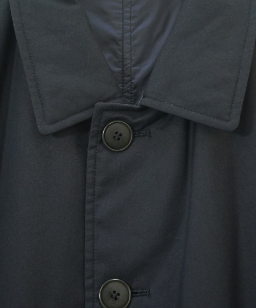 GIORGIO ARMANI（ジョルジオアルマーニ）ステンカラーコート 紺 サイズ:50(XL位) メンズ/2200612794047