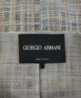 GIORGIO ARMANI（ジョルジオアルマーニ）ノーカラージャケット 白 サイズ:38(S位) レディース/2200613245012