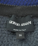 GIORGIO ARMANI（ジョルジオアルマーニ）ニット・セーター 青 サイズ:56(XXL位) メンズ/2200613457071
