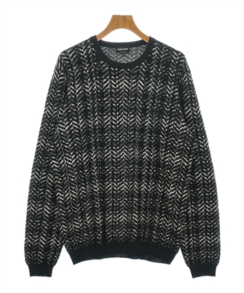 GIORGIO ARMANI（ジョルジオアルマーニ）ニット・セーター 黒 サイズ