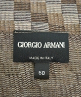 GIORGIO ARMANI（ジョルジオアルマーニ）ニット・セーター 茶 サイズ:58(XXL位) メンズ/2200613457125