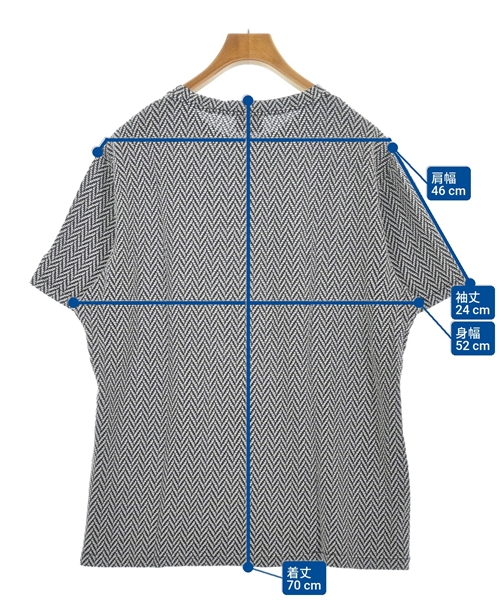 GIORGIO ARMANI（ジョルジオアルマーニ）Tシャツ・カットソー 紺 サイズ:54(XXL位) メンズ/2200613457149