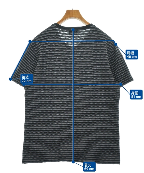 GIORGIO ARMANI（ジョルジオアルマーニ）Tシャツ・カットソー グレー サイズ:54(XXL位) メンズ/2200613457156