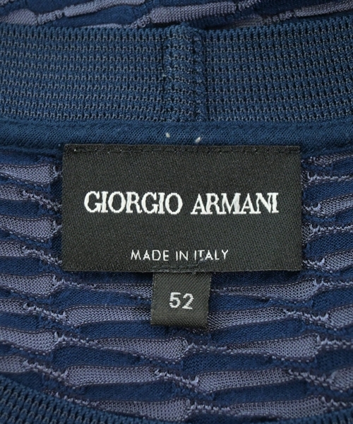 GIORGIO ARMANI（ジョルジオアルマーニ）Tシャツ・カットソー 青 サイズ:52(XXL位) メンズ/2200613457200