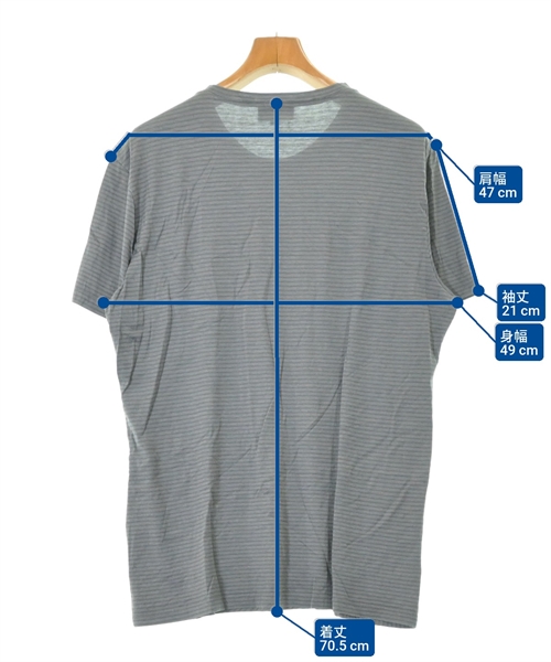 GIORGIO ARMANI（ジョルジオアルマーニ）Tシャツ・カットソー グレー サイズ:XL メンズ/2200613457217