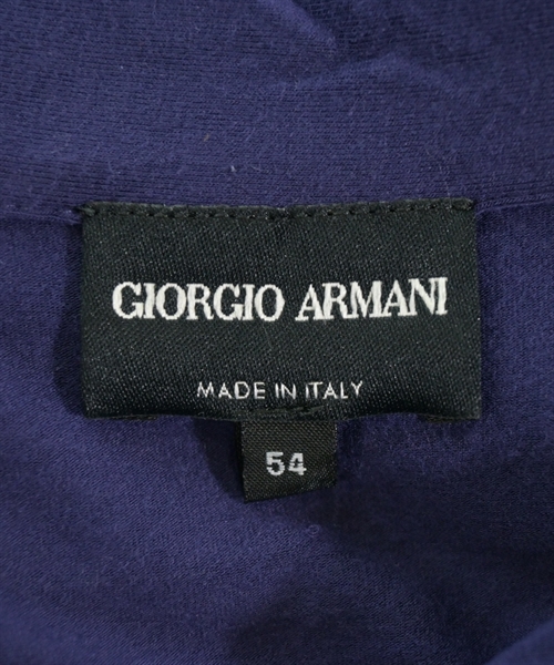 GIORGIO ARMANI（ジョルジオアルマーニ）ポロシャツ 紫 サイズ:54(XL位) メンズ/2200613457224